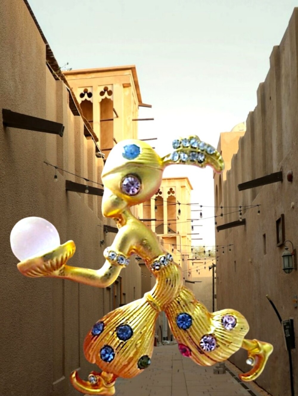 Genie Brooch